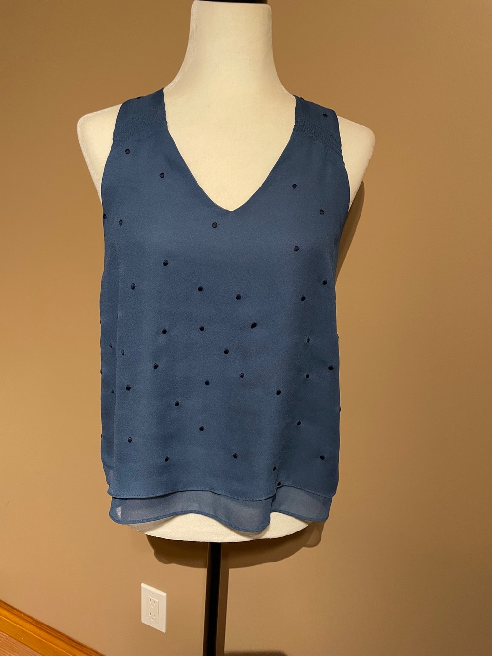 Gentle Fawn sleeveless top, size small